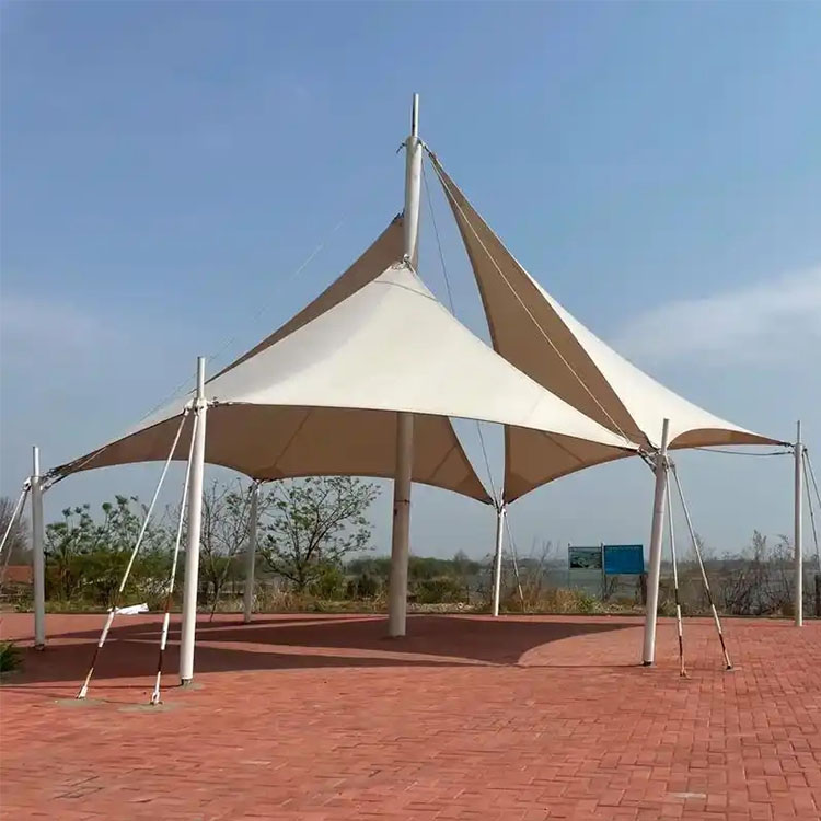 鹤庆县膜结构景观棚