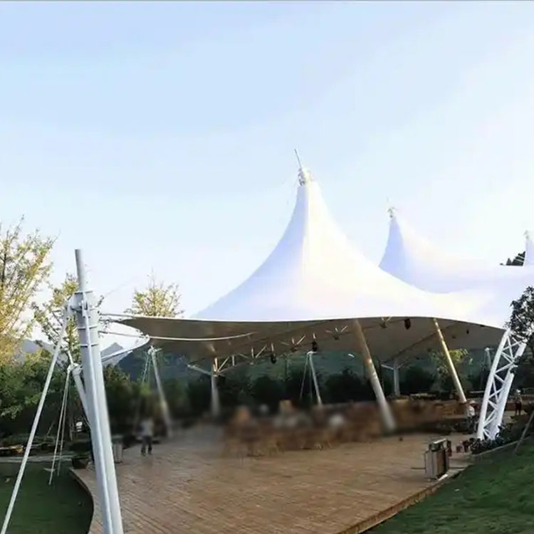 鹤庆县膜结构景观棚