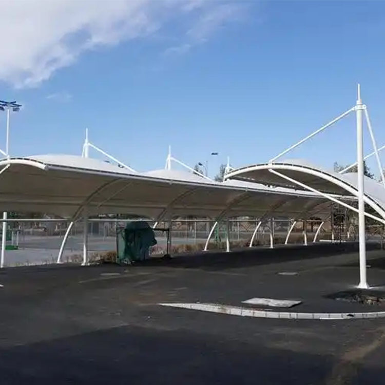 鹤庆县膜结构电动车棚