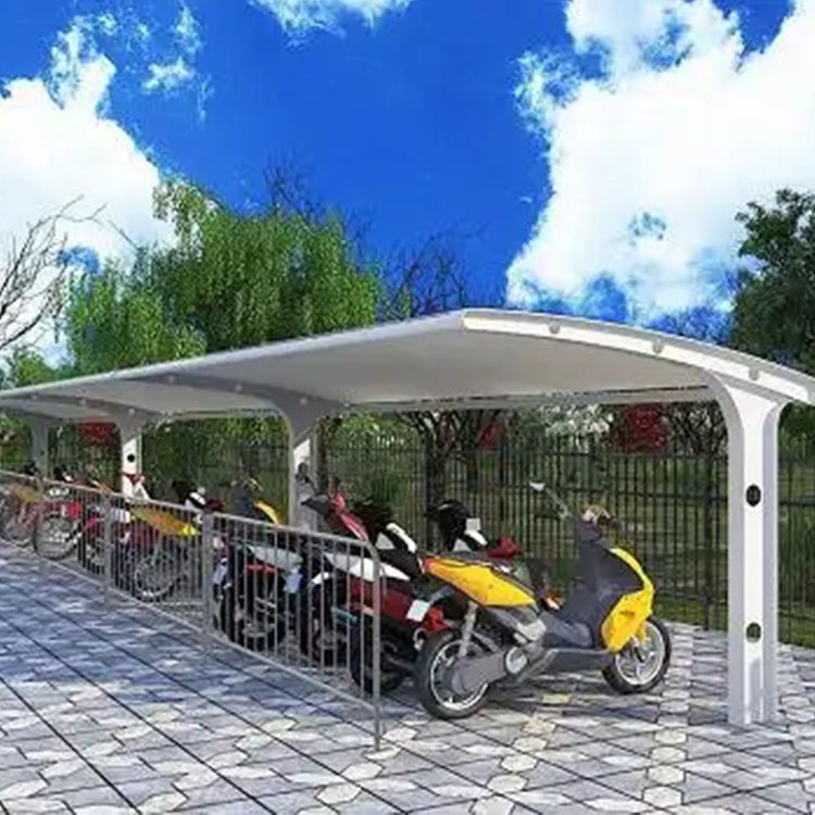 鹤庆县膜结构电动车棚